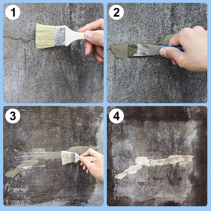 Transparent Waterproof Sealant for Cracks and Gaps with Mold Resistant Formula, 300g Tube