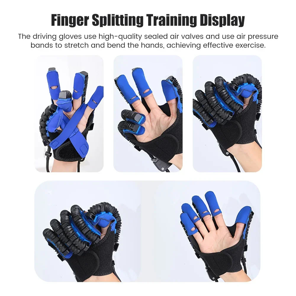 Hand Rehabilitation Robot Glove with Mirror Training Mode and Individual Finger Control