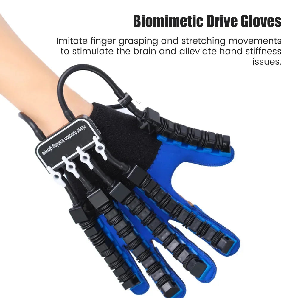 Hand Rehabilitation Robot Glove with Mirror Training Mode and Individual Finger Control