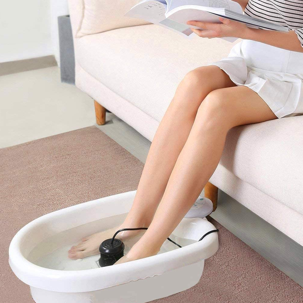 Foot Bath Machine with Ten Steel Coils and 30-Minute Timer