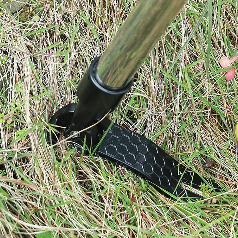 Standing Weed Puller with Pedal Grip Mechanism and Detachable Design