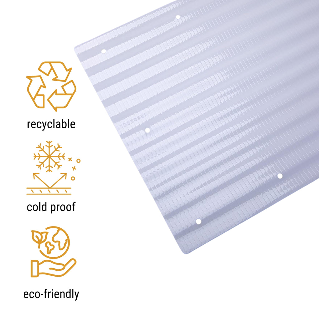 Tree Trunk Shield with Snap Assembly and Weatherproof Plastic, 6 Pack