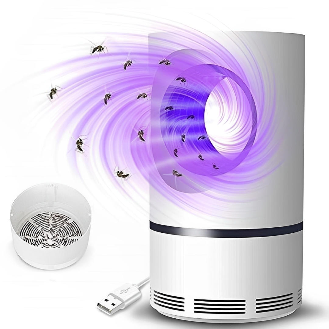 Mosquito and Fly Trap with UV LED Light and Quiet Vortex Fan