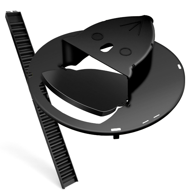 Humane Bucket Trap with Auto Reset Flip Platform and Climbing Ladders