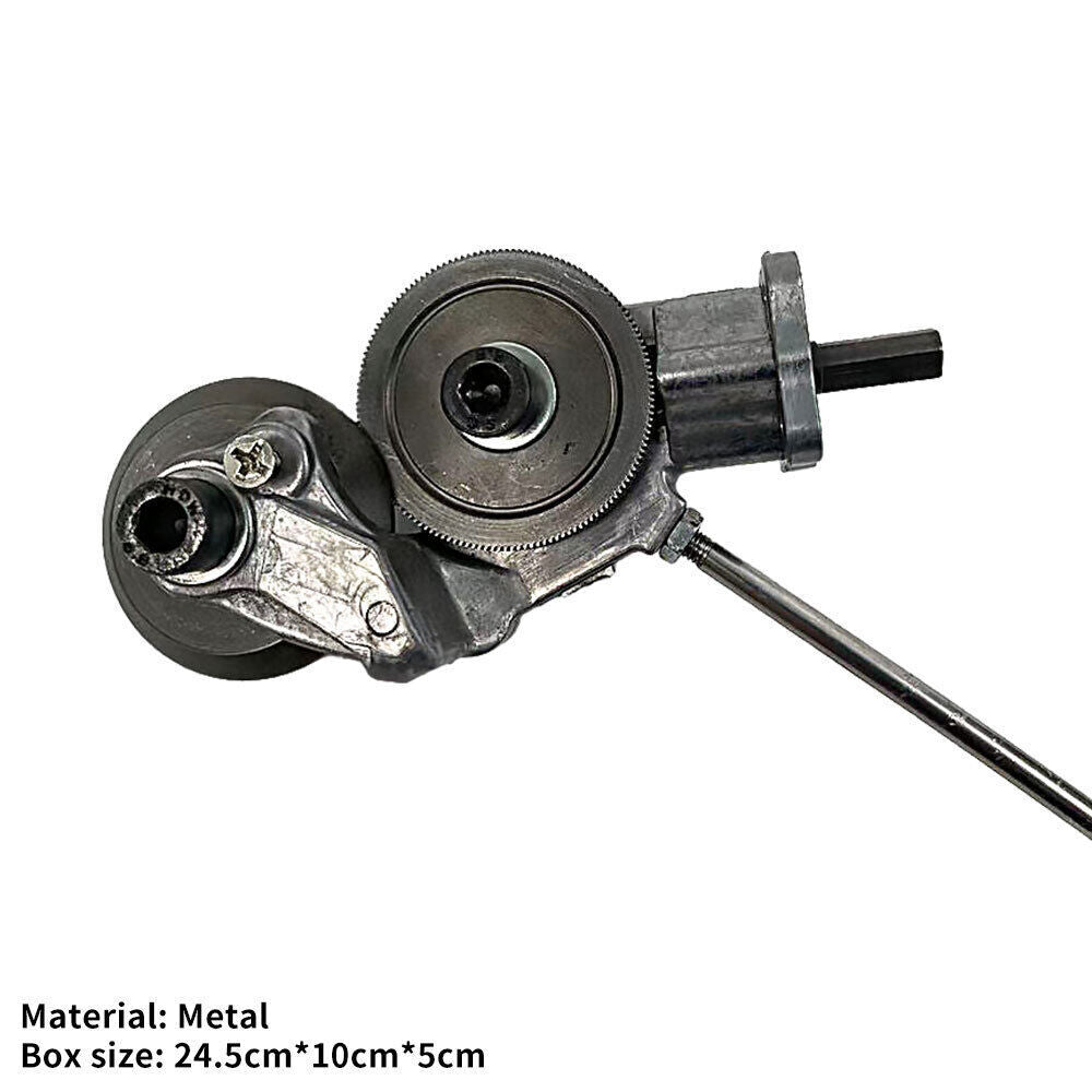 Metal Sheet Drill Cutter Attachment with Blade Guard and Ergonomic Grip