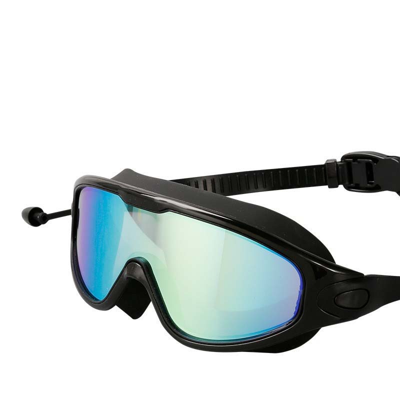 Swimming Goggles with 180 Degree Viewing Angle and Anti-Fog Lens Coating