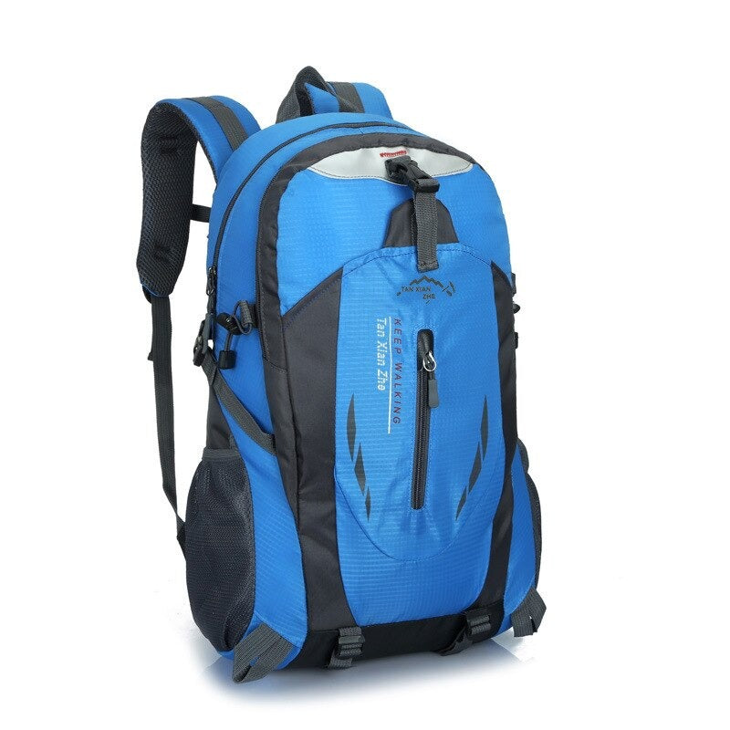 Waterproof Hiking Backpack with 55L Capacity and Padded Straps