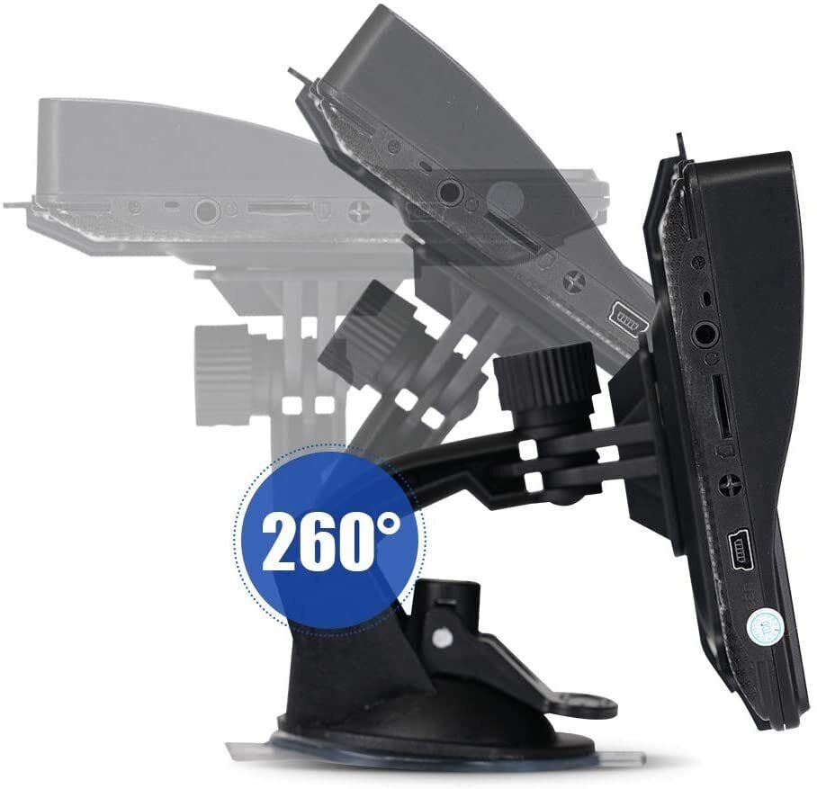 GPS Navigation System with 7-Inch Touchscreen and Voice Guidance for Cars, Trucks, RVs