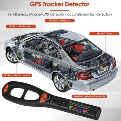 Hidden Camera and GPS Tracker Detector with Detection Tubing and Extended Range