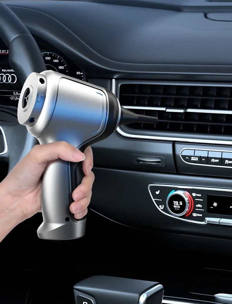 Cordless Handheld Vacuum with 95000Pa Suction and Six Accessories