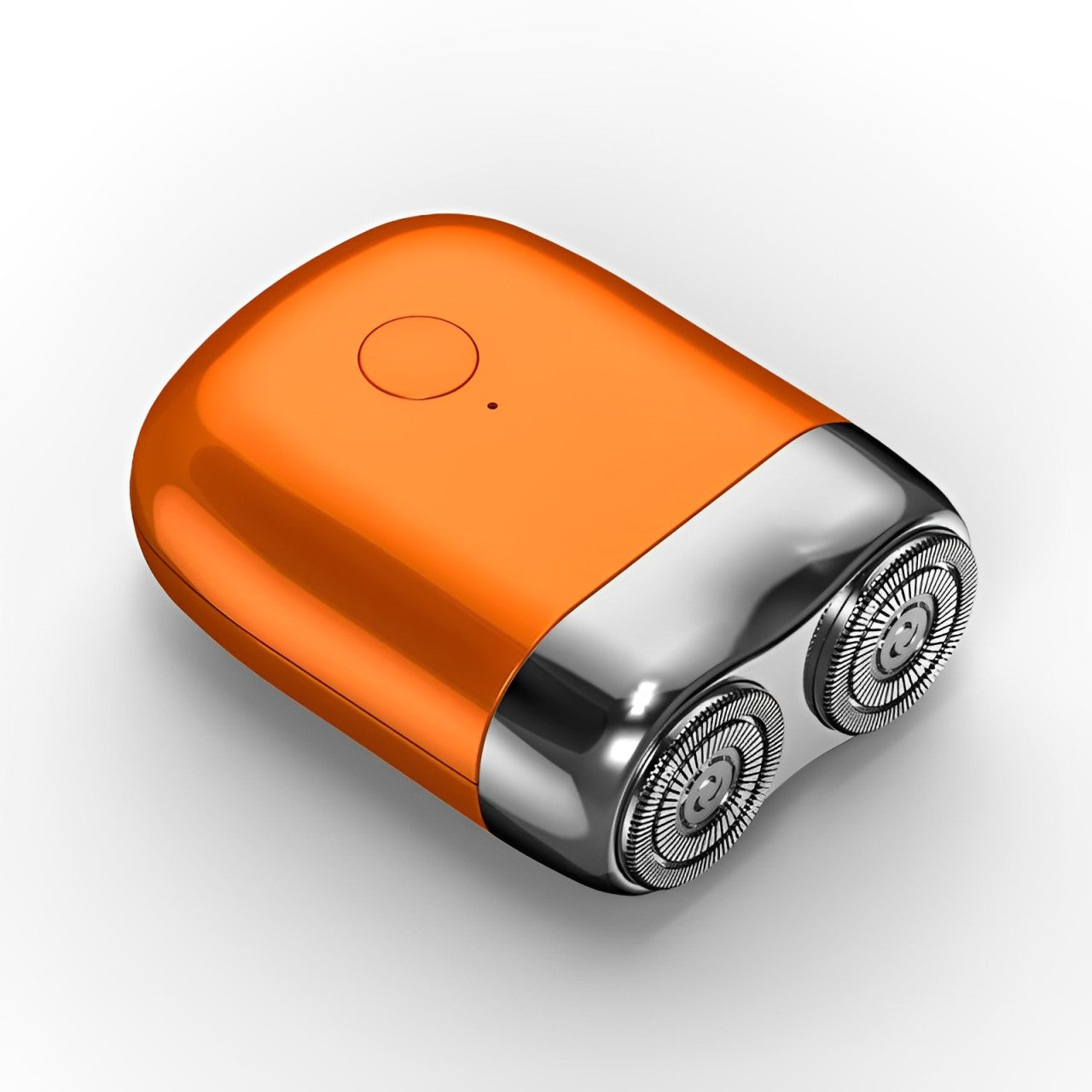 Waterproof Rotary Shaver with Dual Independent Heads and Quiet Motor for Wet and Dry Use
