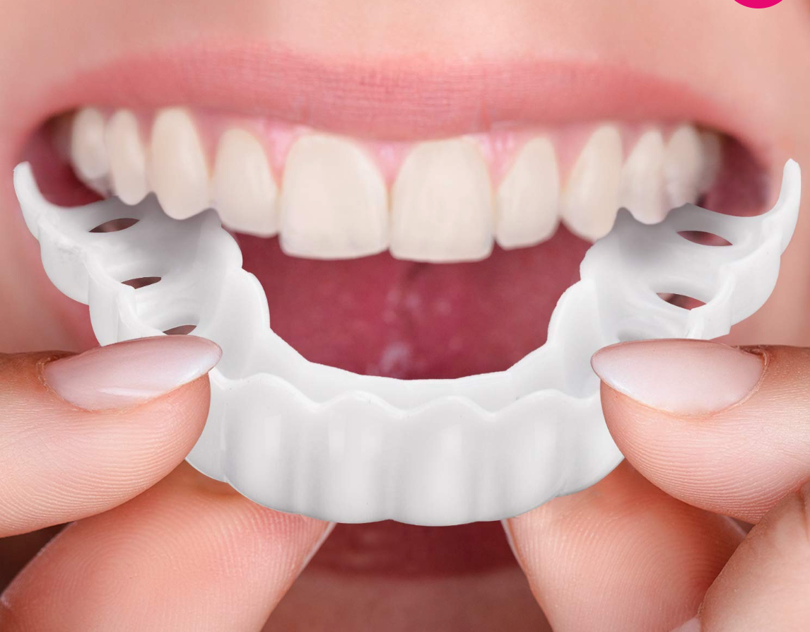 Snap-On Dentures with Micro Thin Polypropylene and Natural Tooth Color