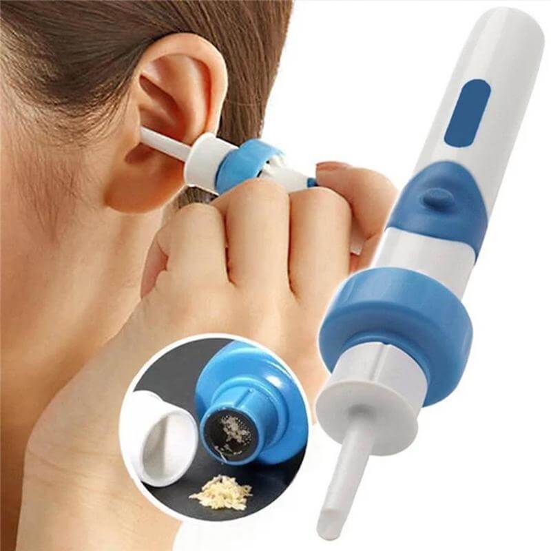 Ear Wax Removal Device with Gentle Suction and Soft Silicone Tips, Compact Travel Size
