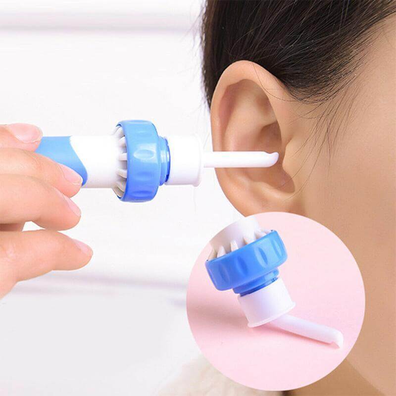 Ear Wax Removal Device with Gentle Suction and Soft Silicone Tips, Compact Travel Size