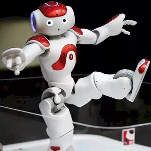 Humanoid Robot with Dual Cameras and Voice Recognition, 25-Degree Movement