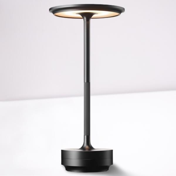 Touch Control Metal Desk Lamp with Four Brightness Stages and 150-Hour Battery