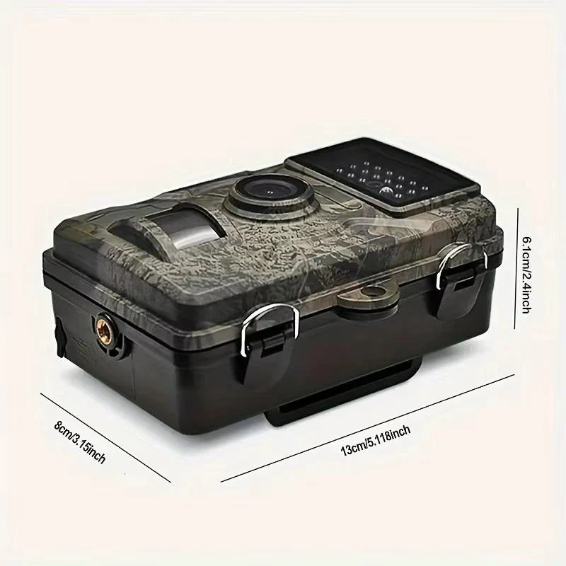 Motion Activated Wildlife Camera with Infrared Night Vision and 16MP Photo