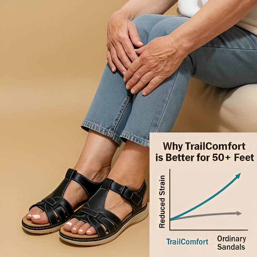 Women's Open Toe Sandals with Arch Support Footbed and Shock Absorbing Midsole