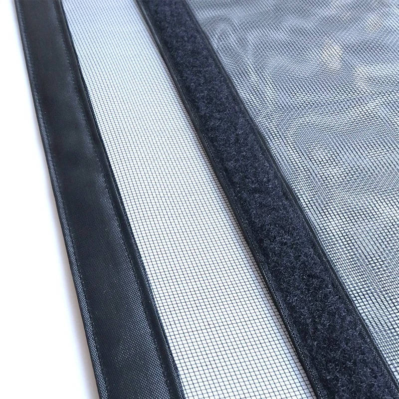Magnetic Screen Door with Auto-Close Panels and Insect Mesh, Custom Fit