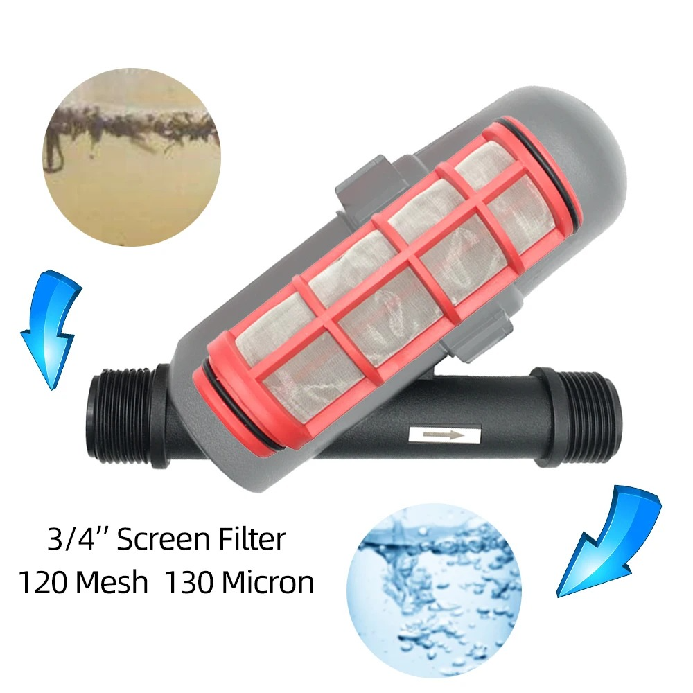 Automatic Garden Watering System with Programmable Timer and Pressure Regulator