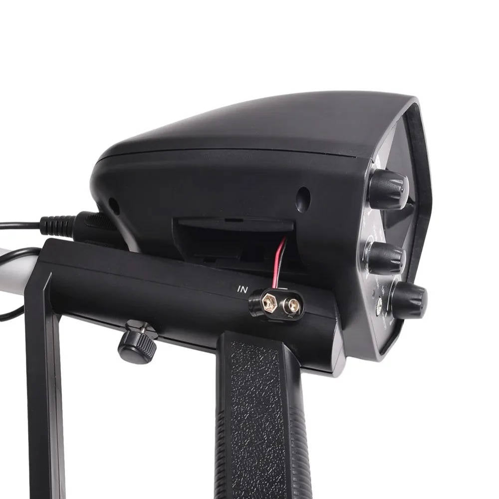 Metal Detector with Dual Detection Modes and Waterproof Search Coil, Adjustable Height
