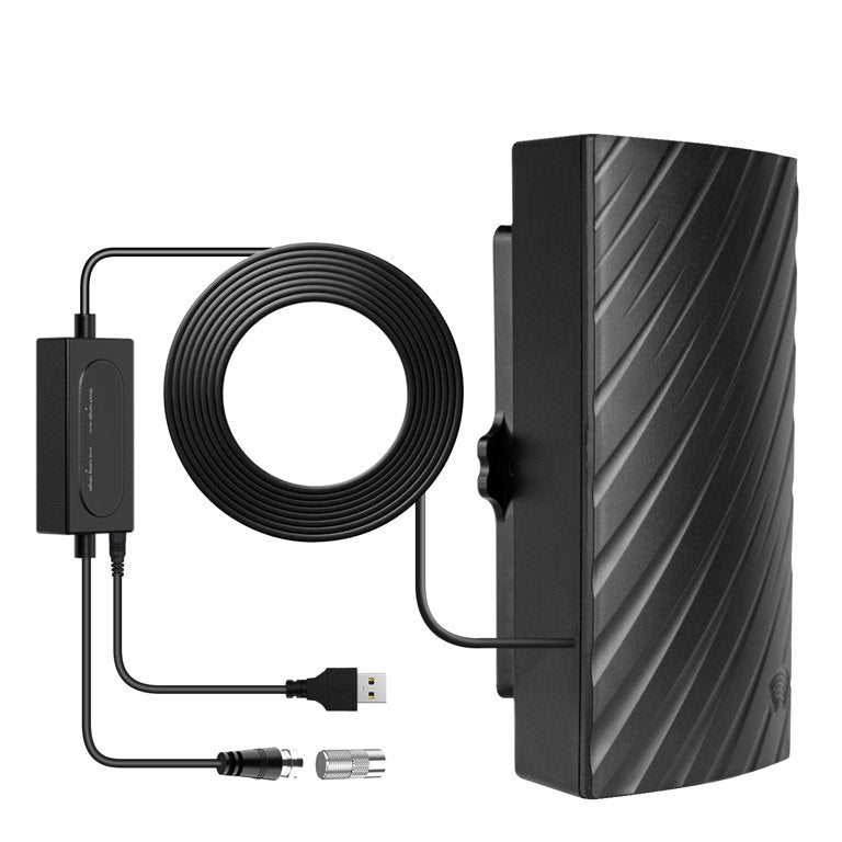 Indoor Digital Antenna with 600 Mile Reception and Signal Amplifier for 4K TV