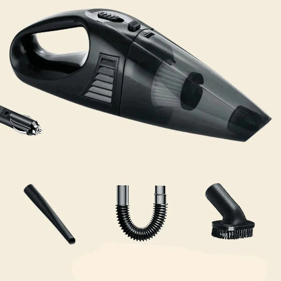 Cordless Handheld Vacuum with 120W Motor and Wet/Dry Cleaning, Multiple Attachments