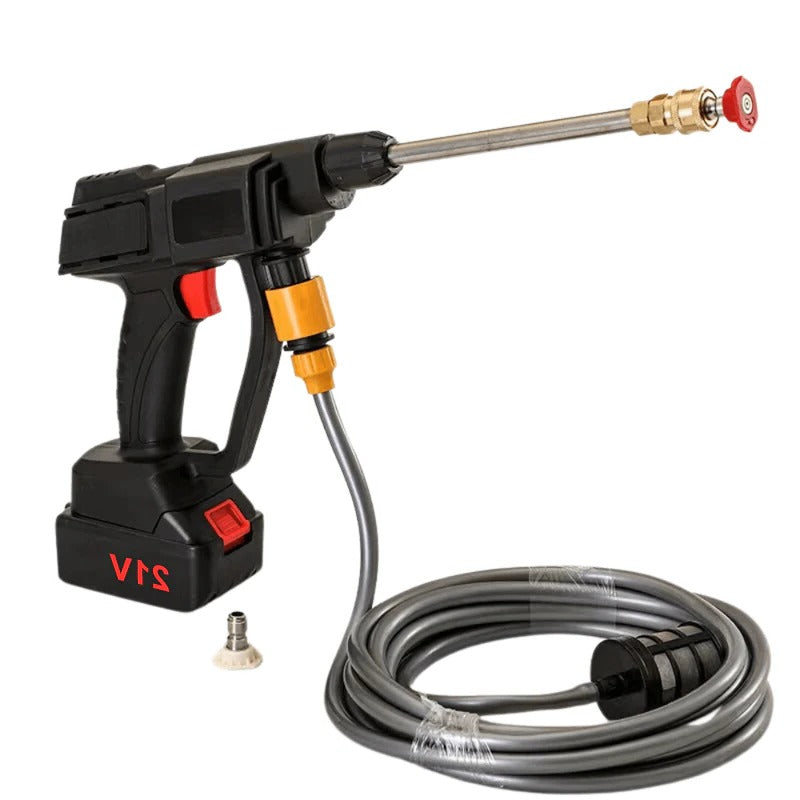 Handheld Pressure Washer with Rechargeable Battery and High Pressure Motor