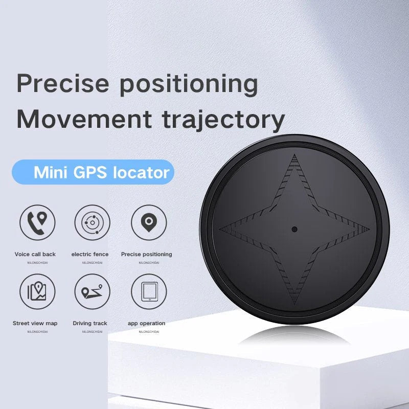 GPS Tracker with Magnetic Mount and 30-Day Battery for Vehicles and Valuables