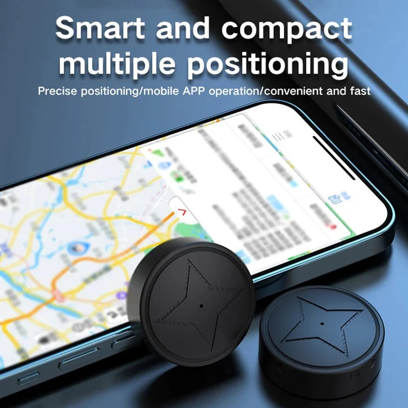 GPS Tracker with Magnetic Mount and 30-Day Battery for Vehicles and Valuables