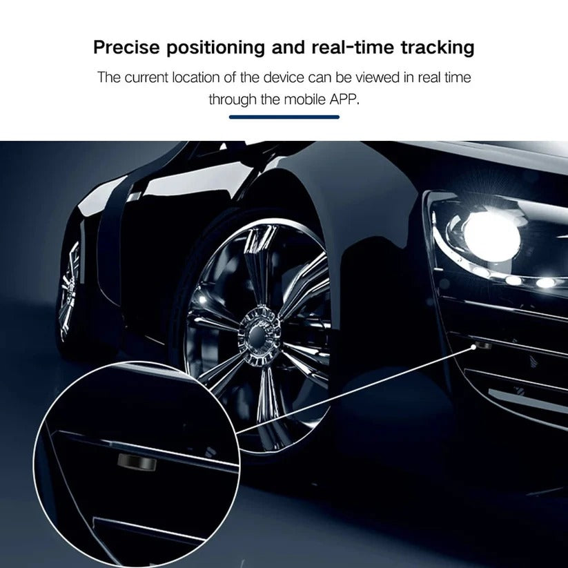 GPS Tracker with Magnetic Mount and 30-Day Battery for Vehicles and Valuables