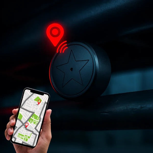 GPS Tracker with Magnetic Mount and 30-Day Battery for Vehicles and Valuables