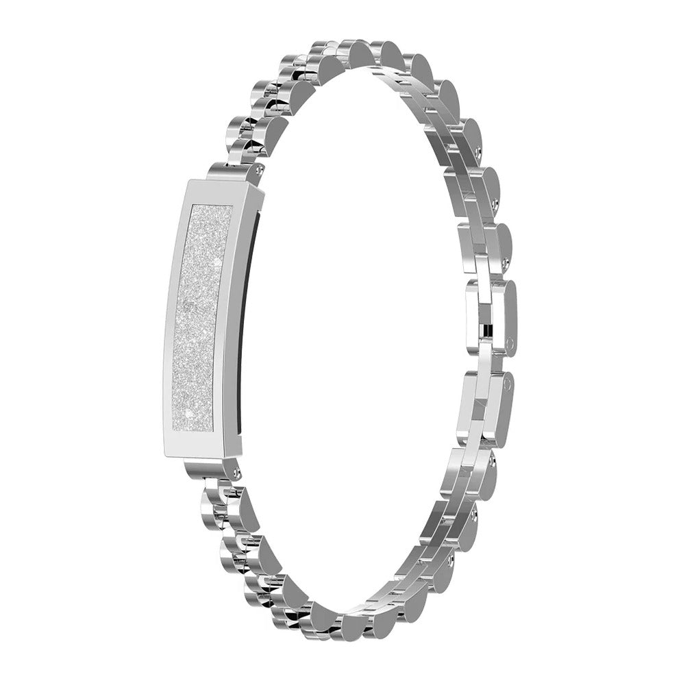 Fitness Tracking Chain Bracelet with Heart Rate Monitor and Sleep Analysis