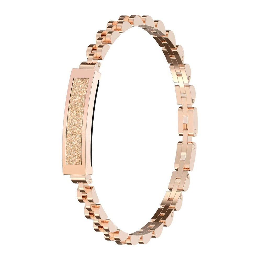Fitness Tracking Chain Bracelet with Heart Rate Monitor and Sleep Analysis