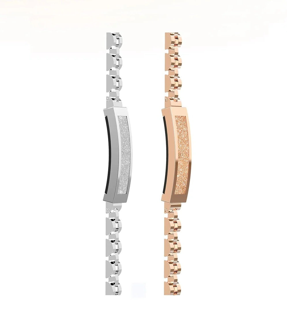 Fitness Tracking Chain Bracelet with Heart Rate Monitor and Sleep Analysis