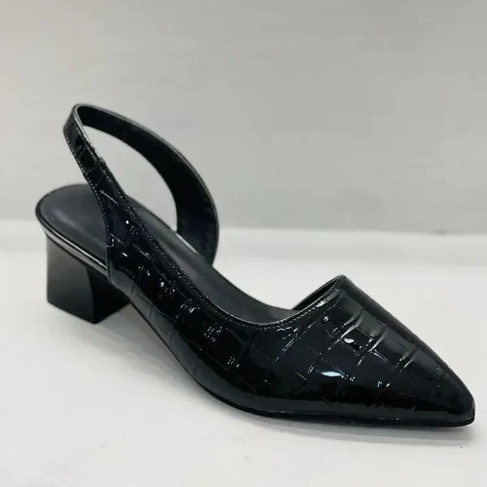 Supportive Women's Pumps with Contoured Arch Support and Cushioned Sole