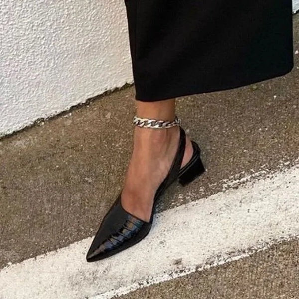 Supportive Women's Pumps with Contoured Arch Support and Cushioned Sole