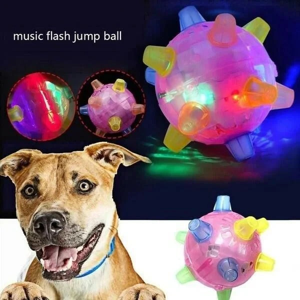Interactive Bouncing Ball with Touch Activation for Dogs