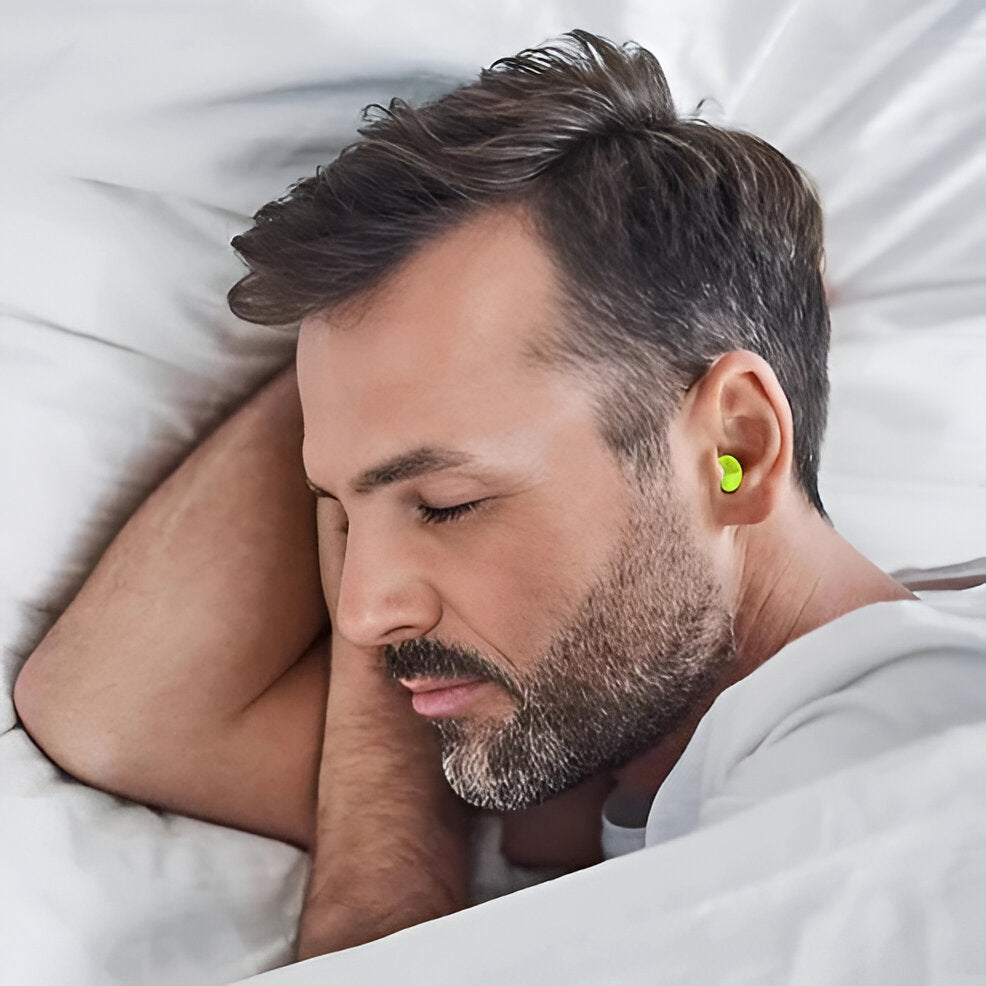 Moldable Silicone Earplugs with 95% Noise Reduction and Hypoallergenic Design