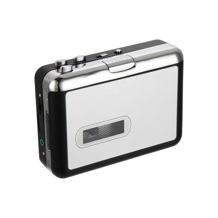 Cassette Tape to USB Converter with MP3 Recording and Stereo Playback
