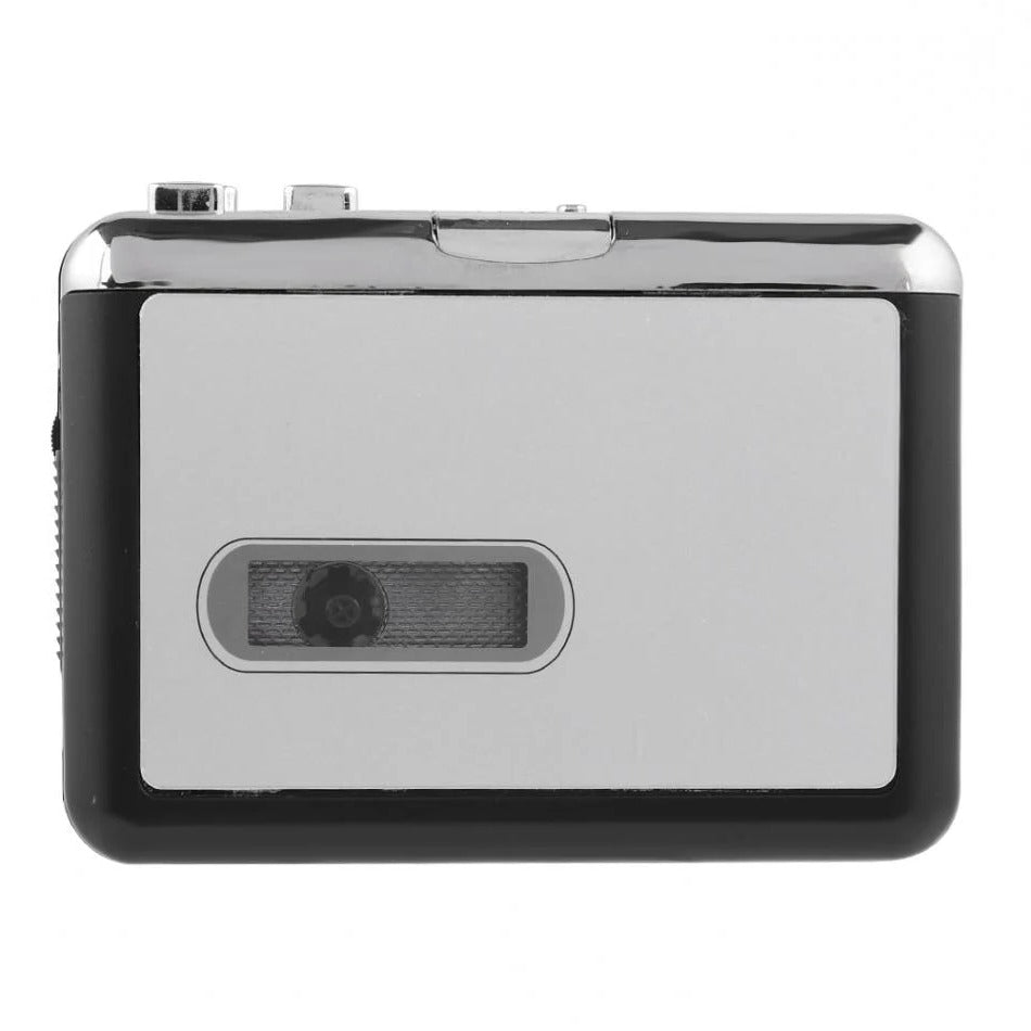 Cassette Tape to USB Converter with MP3 Recording and Stereo Playback