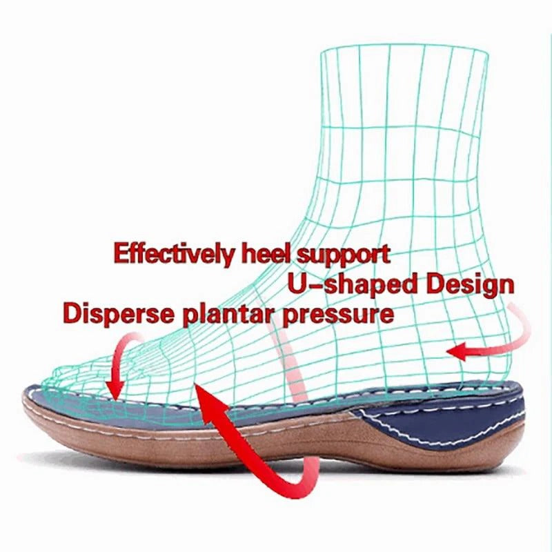 Women's Slip On Flats with Wide Toe Box and Cushioned Insole