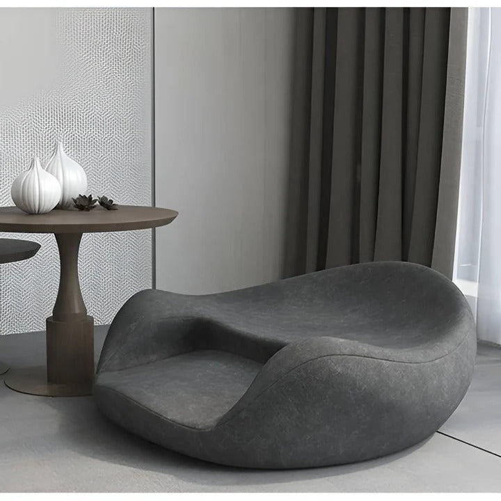 Meditation Floor Cushion with Contoured Support and Machine Washable Cover