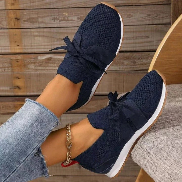 Orthopedic Walking Shoes with Gel-Filled Sole and Built-In Arch Support