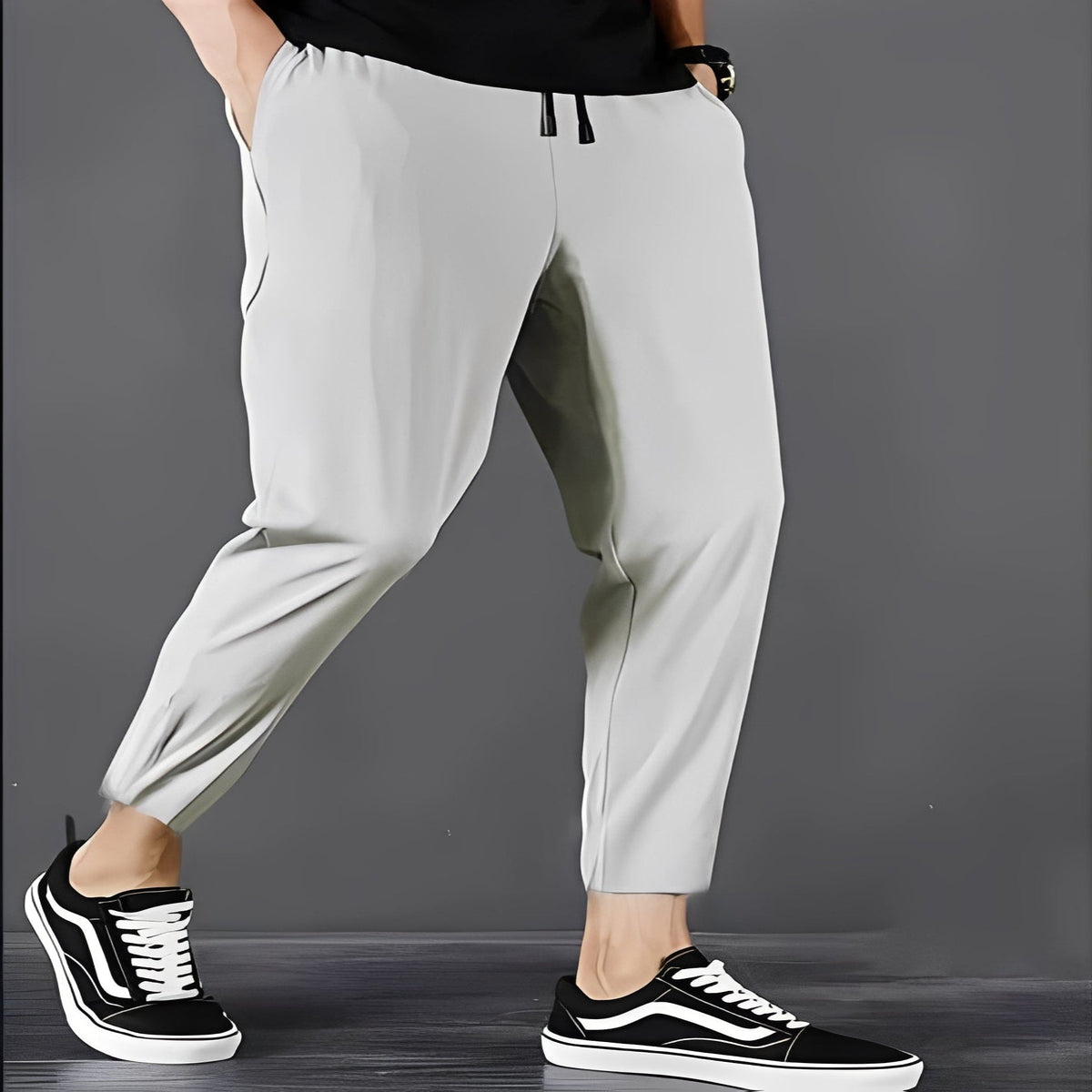 Men's Cargo Pants with Four Way Stretch and Quick Dry Fabric, Tapered Fit