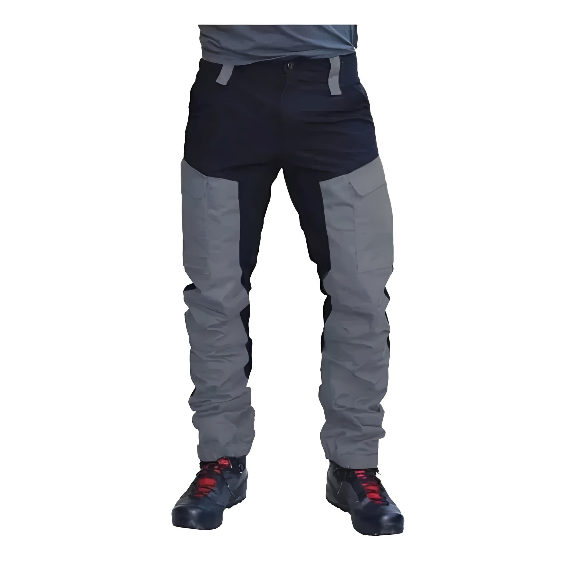 Water Resistant Cargo Work Pants with Deep Pockets and Reinforced Seams