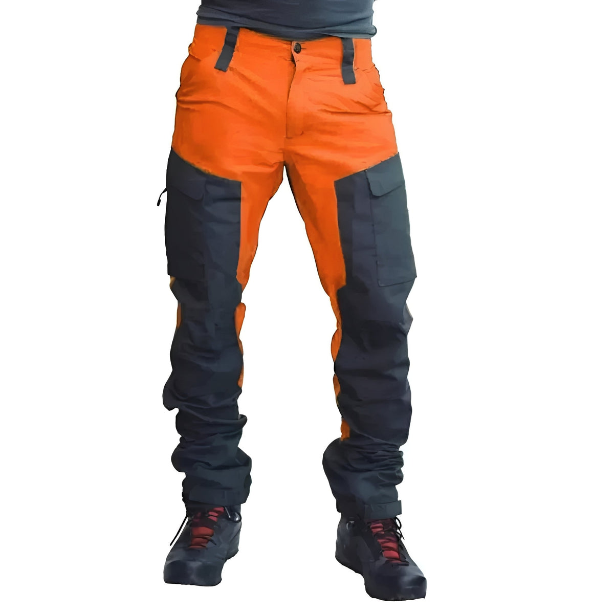 Water Resistant Cargo Work Pants with Deep Pockets and Reinforced Seams