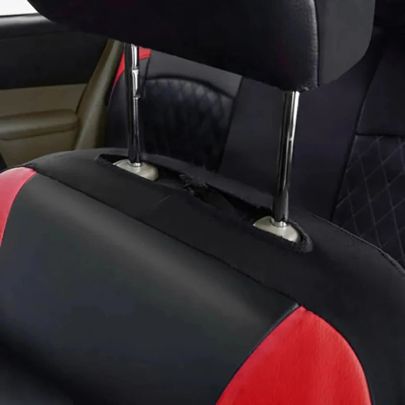 Waterproof Car Seat Cover Set with 5mm Sponge Padding and UV Protection for All Vehicles