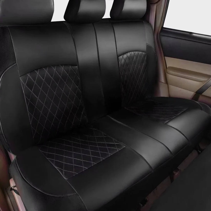Waterproof Car Seat Cover Set with 5mm Sponge Padding and UV Protection for All Vehicles