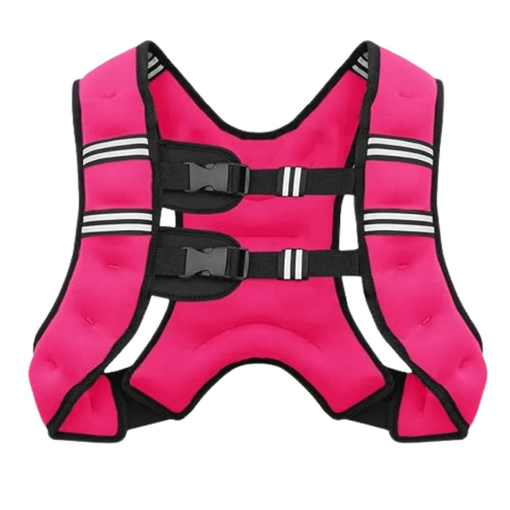 Iron Sand Weighted Vest with Adjustable Resistance and Airflow Channels for Training